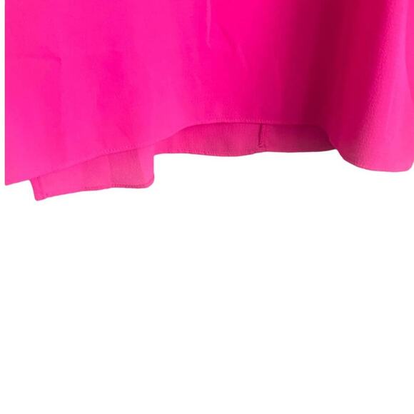 Umgee Women Top S Pink Ruffle‎ Vibrant Girly Festival Vacay Resort Cruise NEW - Picture 8 of 11